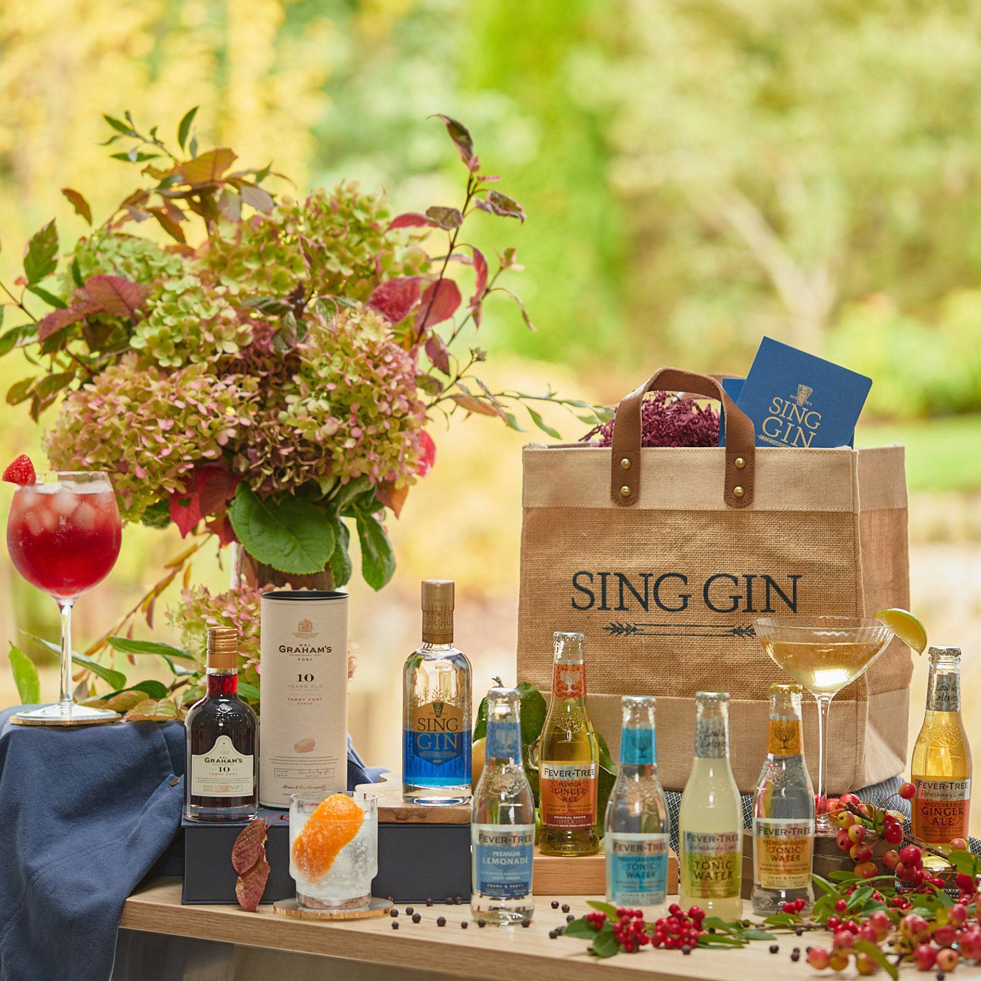 Gin & Port After-Dinner Hamper